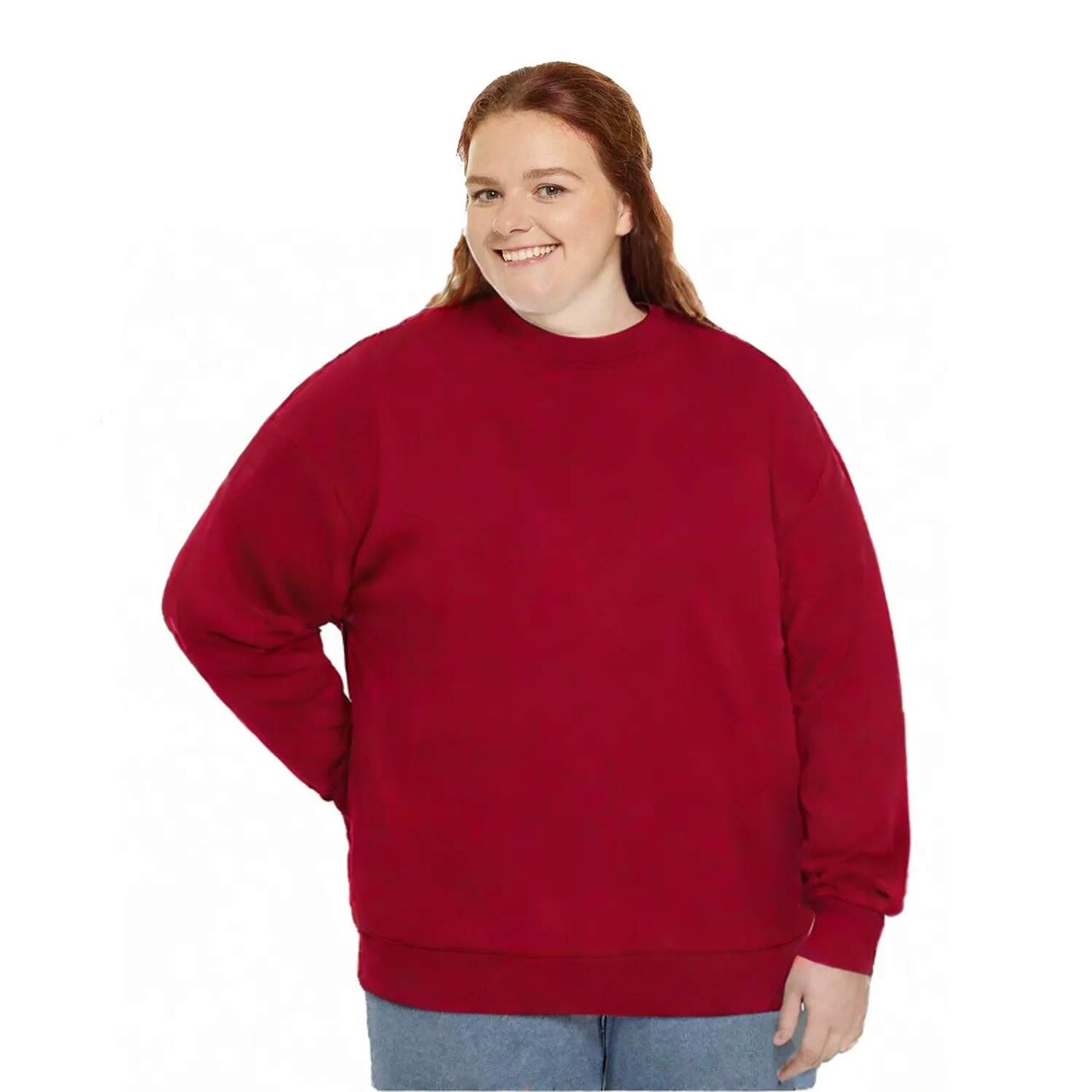 Gildan Heavy Blend Long Sleeve Crewneck Sweatshirt for Everyday Wear & Winter Outfits